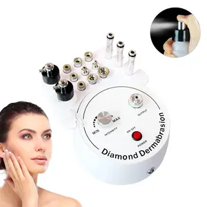 Us Plug Three-In-One Mini Exfoliator, Home Diamond Facial Cleanser, Blackhead Remover Vacuum Device, Beauty Device for Skin Care