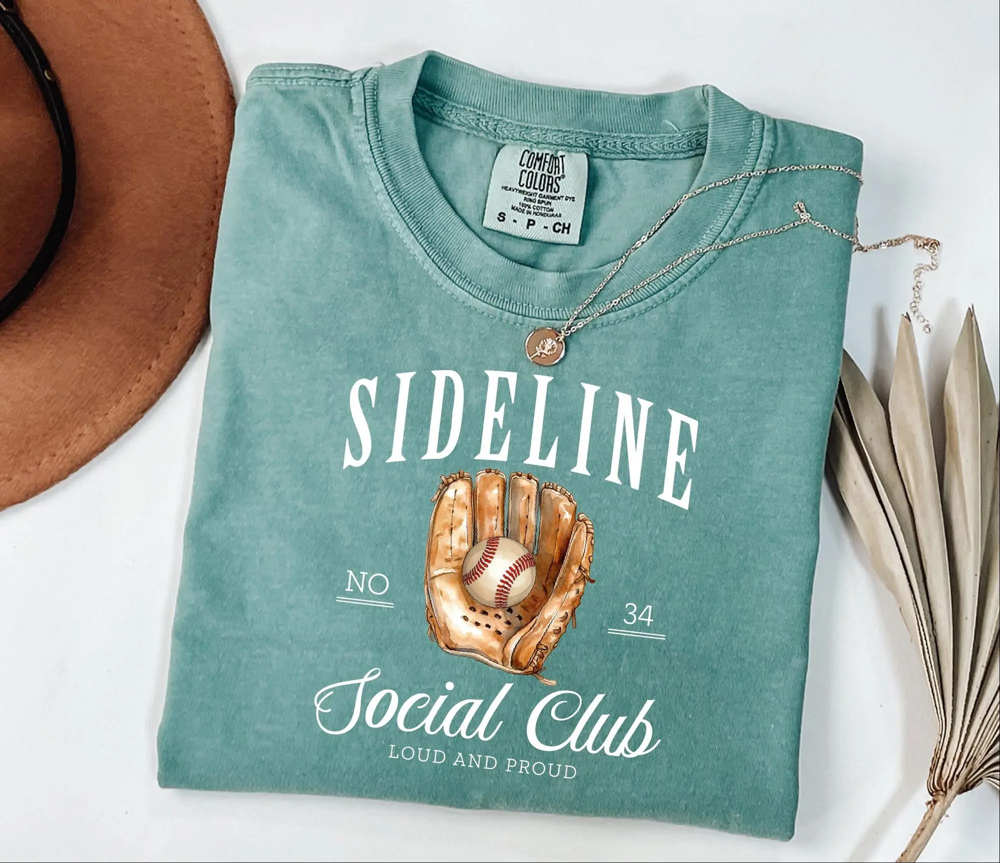 Comfort Colors Sideline Social Club Mom Shirt, Baseball Mama Shirt, Team Mascot Shirt, Baseball Game Day Shirt, Baseball Cheer Mom Shirt