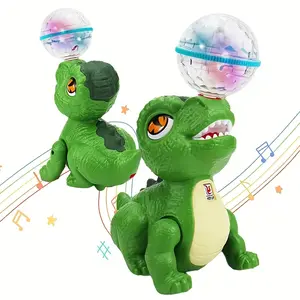 Dinosaur toy Kids Toys, Toddler Toys,360 Degree Rotating Top Ball Dinosaur toy, Toys For Kids girls, Fidget toys, Toys For boys And Girls, toy, Christmas Gifts Birthday Gifts For kids, Weird stuff, Halloween Decorations