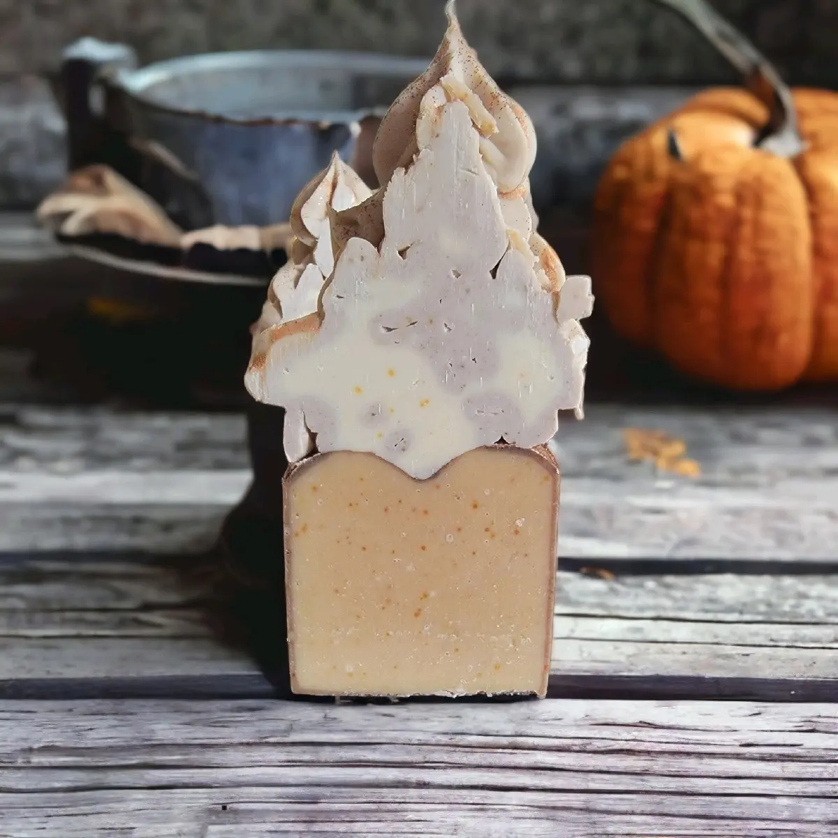 Marshmellow Pumpkin Latte Cold Process Soap