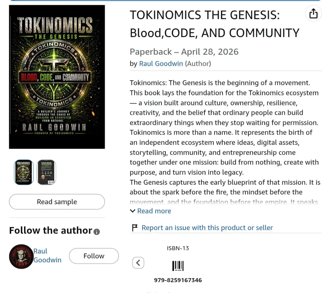 TOKINOMICS THE GENESIS: Blood, CODE, AND COMMUNITY