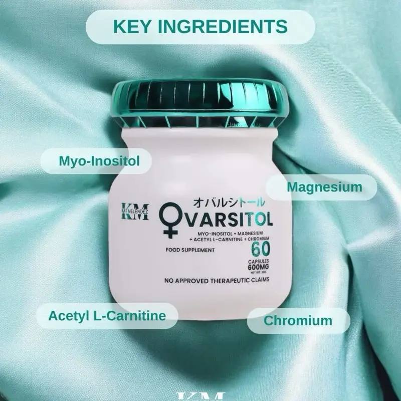 KAT MELENDEZ OVARSITOL Women's Hormone Balance Supplement | Myo-Inositol + Magnesium + Acetyl L-Carnitine + Chromium | Supports Hormonal Health, Fertility & Metabolism | 60 Capsules (Made in Japan) - TikTok Shop KAT MELENDEZ OVARSITOL Women's Hormone Balance Supplement | Myo-Inositol + Magnesium + Acetyl L-Carnitine + Chromium | Supports Hormonal Health, Fertility & Metabolism | 60 Capsules (Made in Japan) - TikTok Shop