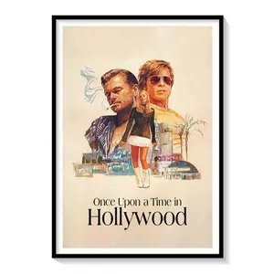 Once Upon a Time in Hollywood (2019) Movie Poster Art - NO FRAME