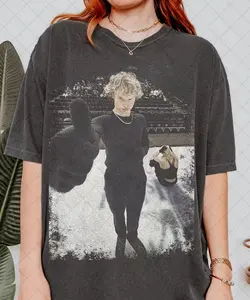 Comfort Colors Ilia Malinin Vintage Graphic Tee, Figure Skating Fan Shirt, Retro Ice Skater Aesthetic T-Shirt, Unisex Sports Gift