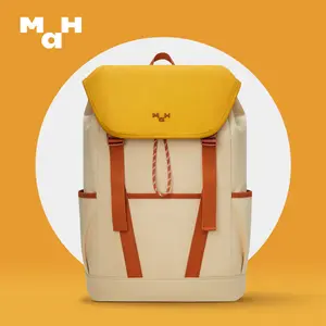 MAH 2418 Young Tour Classic Backpack with Contrast Color 15.6 inch 17 inch