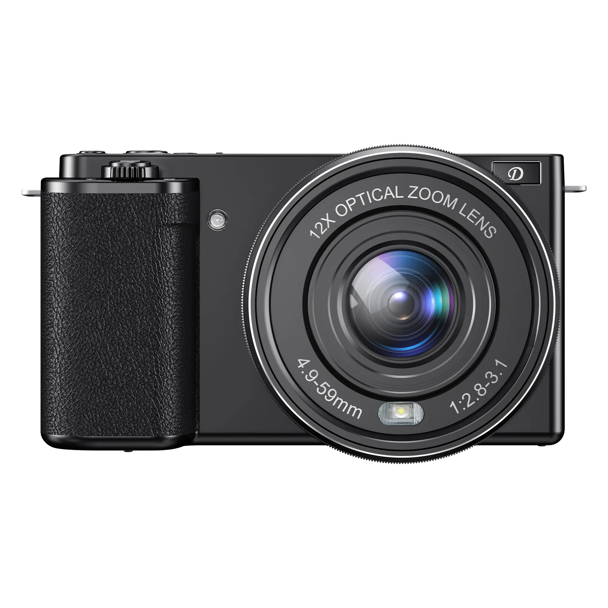 Komery W6 Entry‑Level Mirrorless Camera HD Optical Zoom Anti‑Shake Live Streaming Camera Travel Vlog Digital Camera
