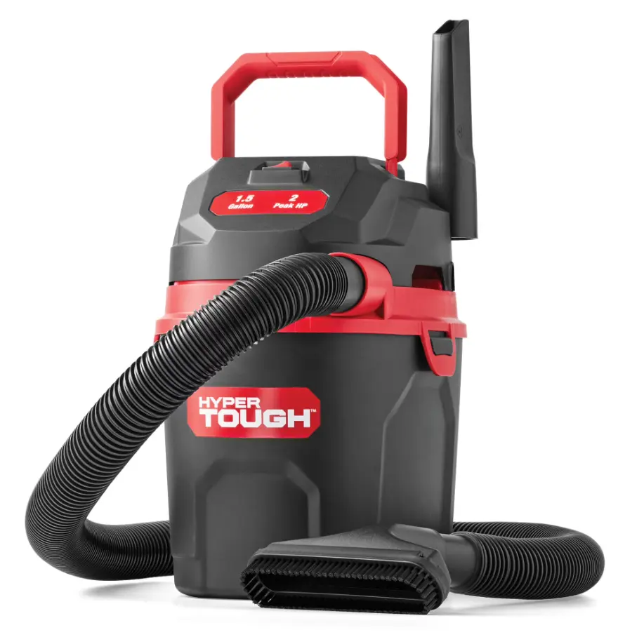 Hyper Tough 1.5gal 2 HP Wet/Dry Vacuum