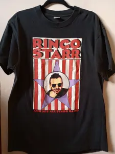 Vintage Single Stitch 1992 Ringo Starr All Starr Band Todd Rundgren Joe Walsh L