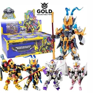 Blind Box Assembly Battle Mecha Model – Articulated Building Figure Toy for Collectors