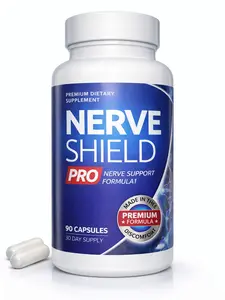 Nerve Shield Pro - Nerve Health Support Supplement for Daily Nervous System Wellness | 90 Easy-to-Swallow Capsules | Antioxidant Nutritional Support