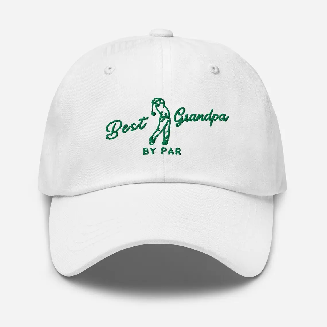 Embroidered Best Grandpa By Par Hat, Pregnancy Announcement Grandpa Hat, Grandpa Golf Gift, Grandpa Birthday Gift, Grandpa Christmas Gift