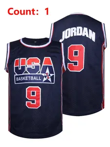 Men's #9 American Basketball Jersey, Stylish Jersey, Lightweight Breathable Fabric for Game Day, Casual Loose Fit Ideal for Daily Wear