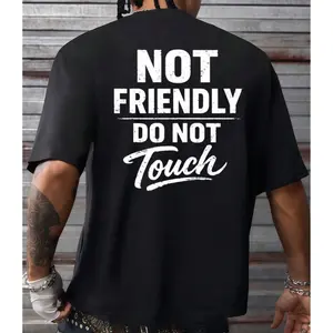 Statement Personal Space Do Not Touch Tee – Bold Not Friendly Graphic Shirt