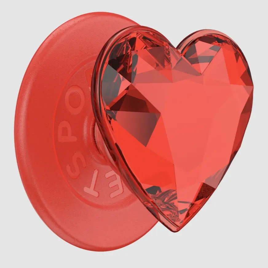 Crystal Heart Rosso