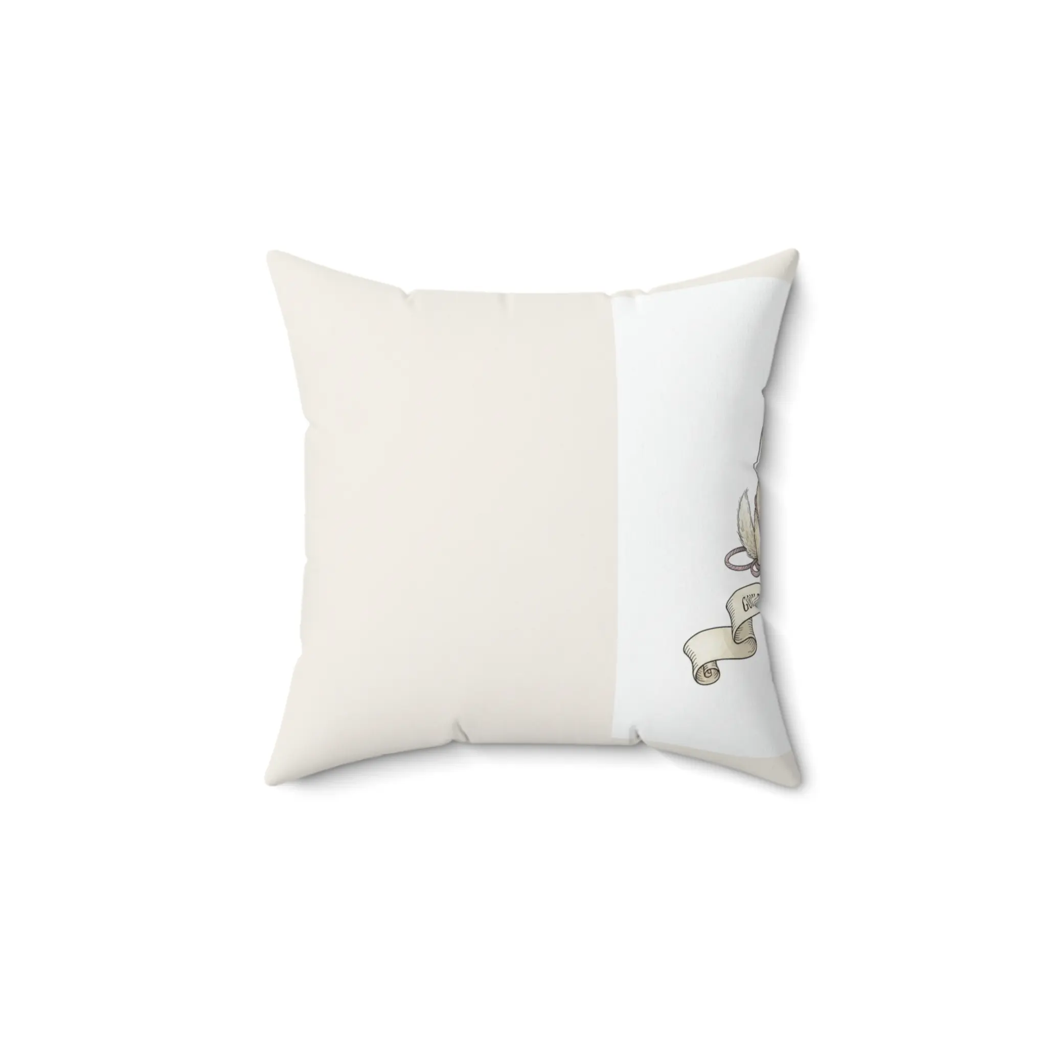 Guilty Of Overthinking Throw Pillow | Tangled Kitten
