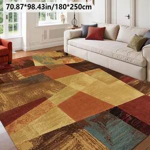 Abstract Art Modern Wind Area Carpet Machine Washable Home Decoration Sofa Tea Table Cushion Bedside Cushion Dining Table Cushion Kitchen Study Home Carpet Floor Cushion.