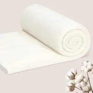 Quilted cotton wadding 100% pure cotton quilted cotton for quilting fabric sewing projects handicrafts 200g/m² filling cotton 71x94.5/79 inches blanket filling
