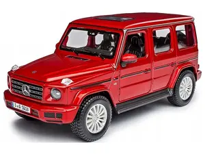 2019 Mercedes-Benz G-Class Metallic Red Diecast 1:25 Scale Model - Maisto 31531MRD