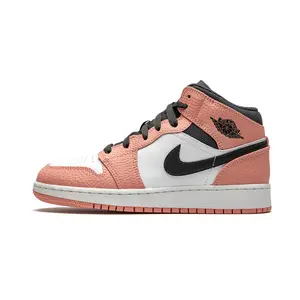 Air Jordan 1 MID GS "Pink Quartz" 555112 603