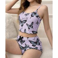 Purple and blue butterfly