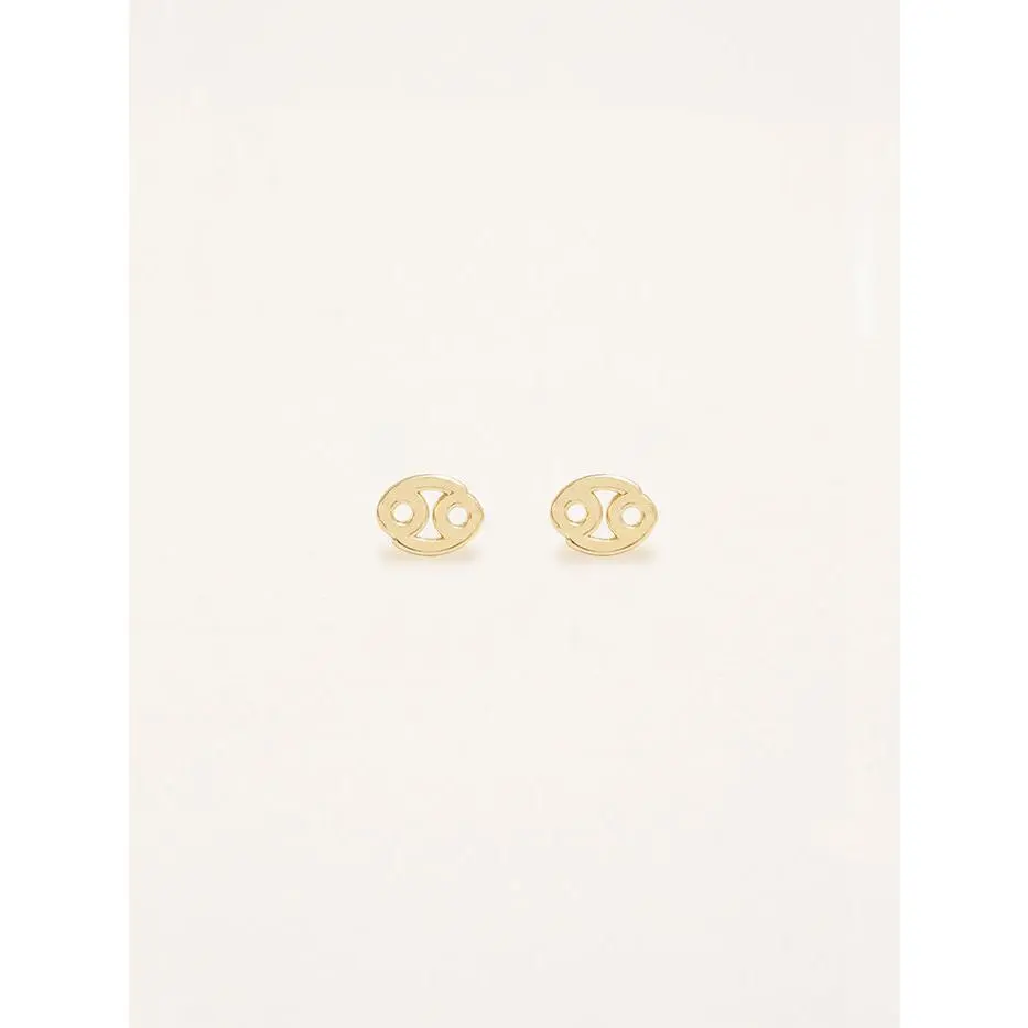 Cancer Zodiac Earrings