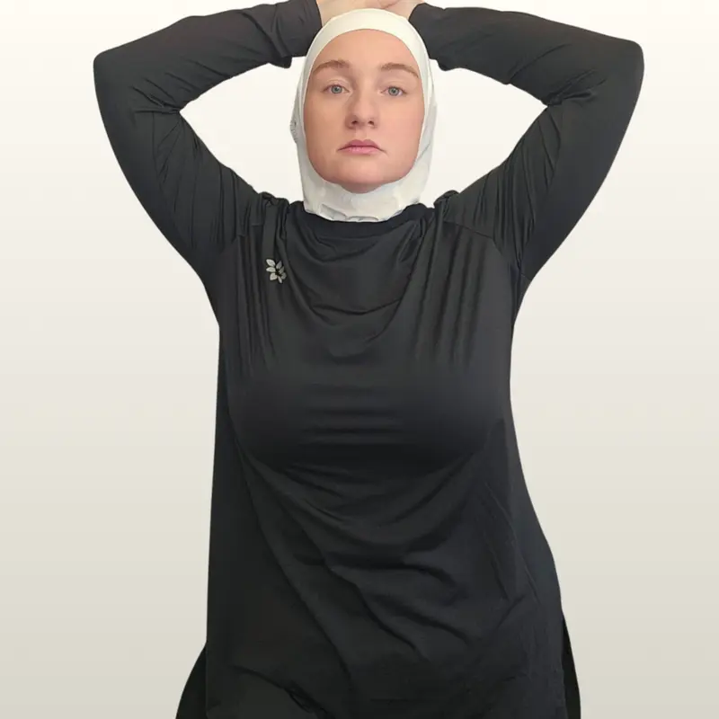 The All-Around Athlete Top in Black