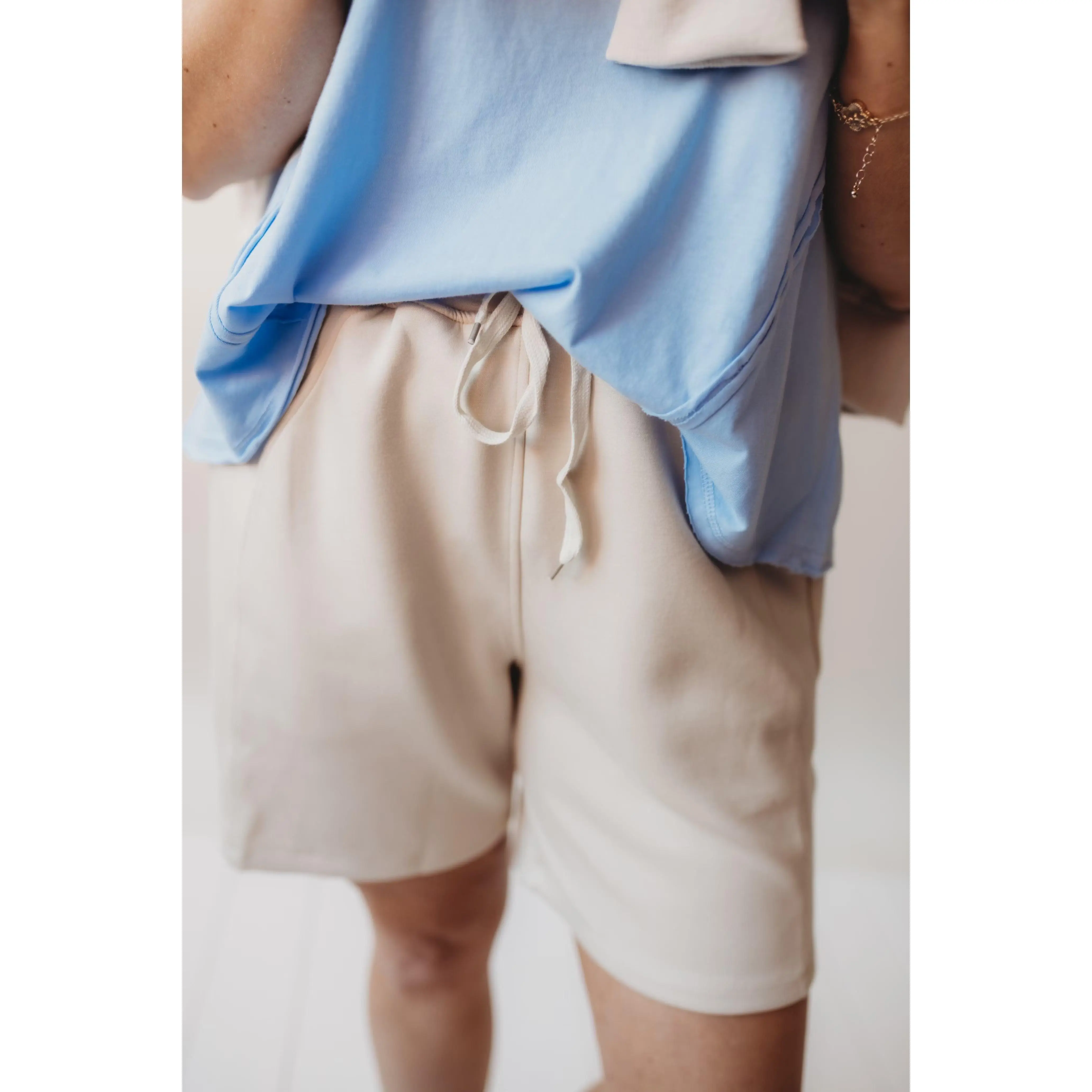 Essential Scuba Shorts- Cream