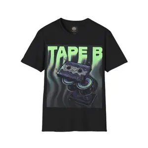Shop Our Tape B T-Shirt- Available in Various Colors and Sizes! Tshirt Casual Cotton Casual Cotton