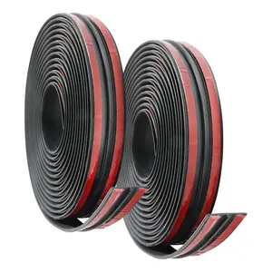 20Ft T-Shape Automotive Weather Stripping | Car Windshield Rubber Seal for Front Rear & Door Sunroof