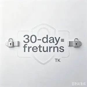 30-day free returns, 60-day quality guarantee