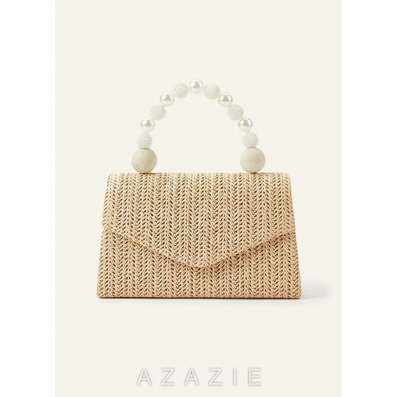 Woven Wicker Handbag