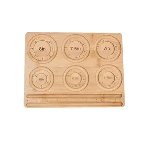 DIY Bead Design Tray, Pearl Bracelet Necklace Jewelry Making Tool, Wooden Tray for Beading Crafts, Essential Craft Supplies, Beading Accessories