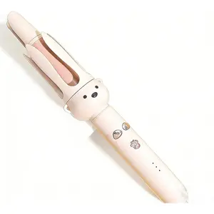 CESTVEEL 32mm Salon-Quality Automatic Electric Rotary Curling Iron - Plastic, 1-Button Lazy Multifunctional Styler for Curly Hair, Large Non-Damaging Comfortable Tool Heatless Curler