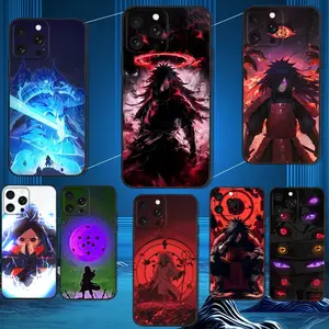 U-Uchiha M-Madara I-Itachi  Phone Case For iPhone 16,15,14,13,12,11 Plus,Pro Max,XS,X,XR,SE,Mini,8,7,Soft Silicone Black Cover