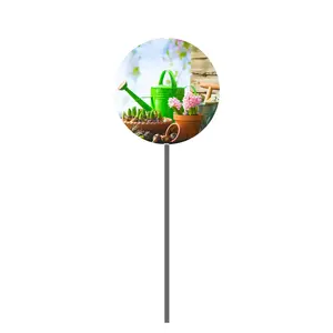 Lawn and Garden Stake 8" Round Gardening