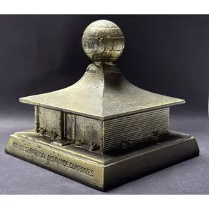 Banthrico Midwest National Piggy Bank Farm Insurance Coin Bank Key