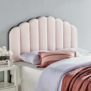 Modway Veronique Full/Queen Performance Velvet Headboard in Pink