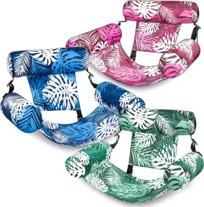 Heavy Duty Water Hammock Pool Float | Tear-Resistant Pool Floats for Adults | Summer Beach Lake River Relaxation PoolFloats