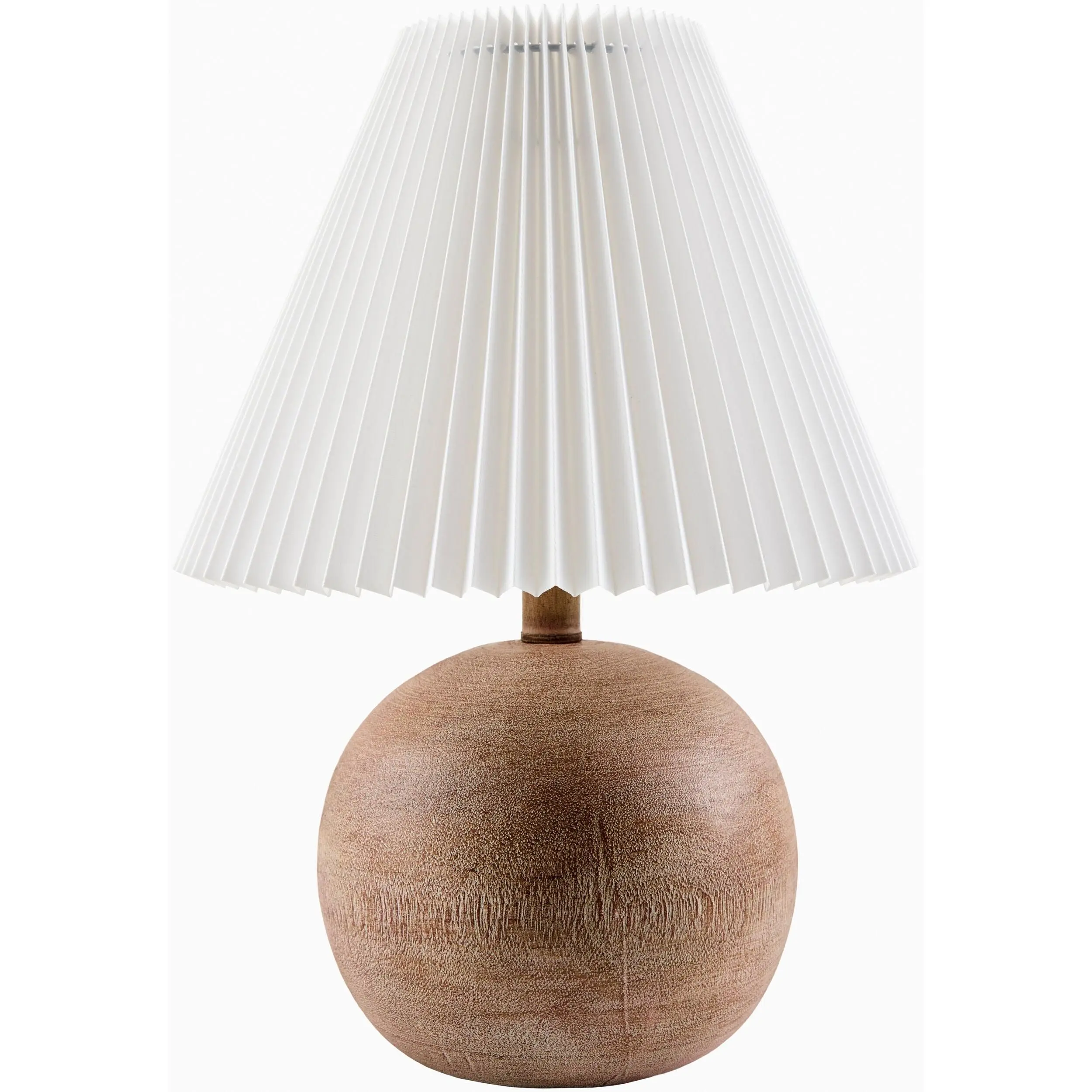Cool Orange Traditional Aesthetic Table Lamp - Linen-Detailed Decorative Indoor Lamp with Warm Tones for Bedside, Console Tables, Decorative Lamps, Classic