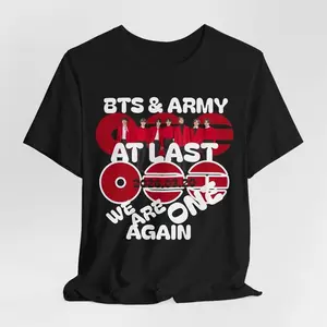 Bangtan World Tour 2026 Graphic Tee Kpop Band Shirt Unisex Kpop Arrmy Gift