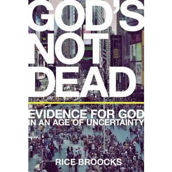 USED Book - God's Not Dead: Evidence for God in an Age of Uncertainty by Broocks, Rice (Hardcover) - english