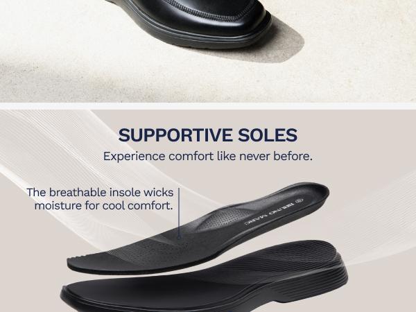 Bruno Marc Men's Comfortable Dress Loafers Slip On Formal Business Work Shoes