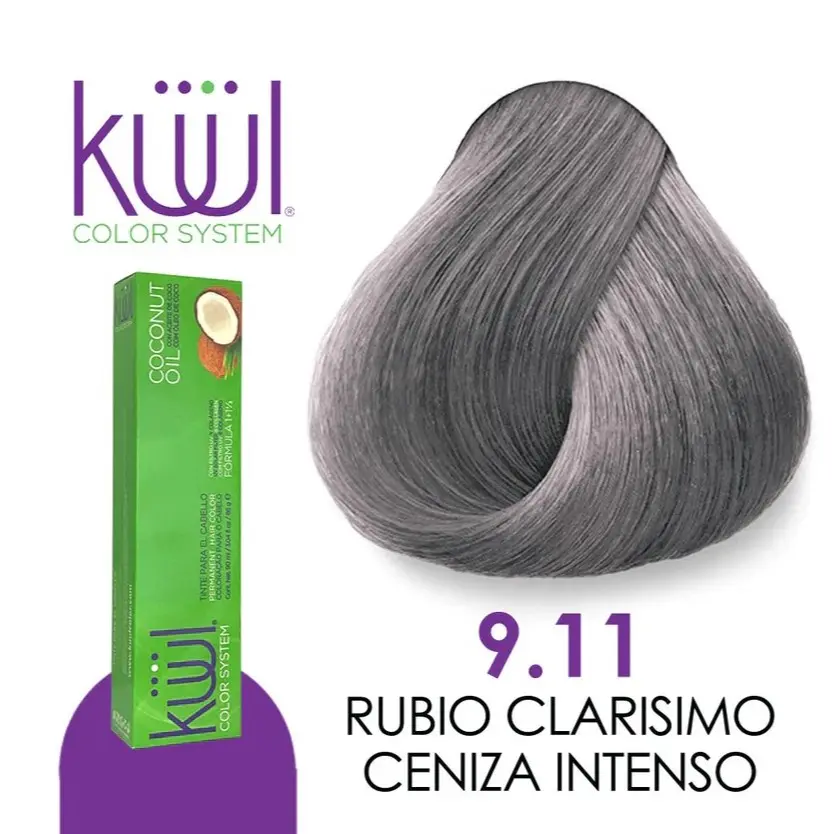 Cenizos Intensos Color 9.11 Rubio Clarisomo Cenizo