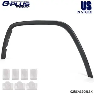 CH1290106 Front Left Fender Flare Plastic Fit For 2011-2017 Jeep Grand Cherokee
