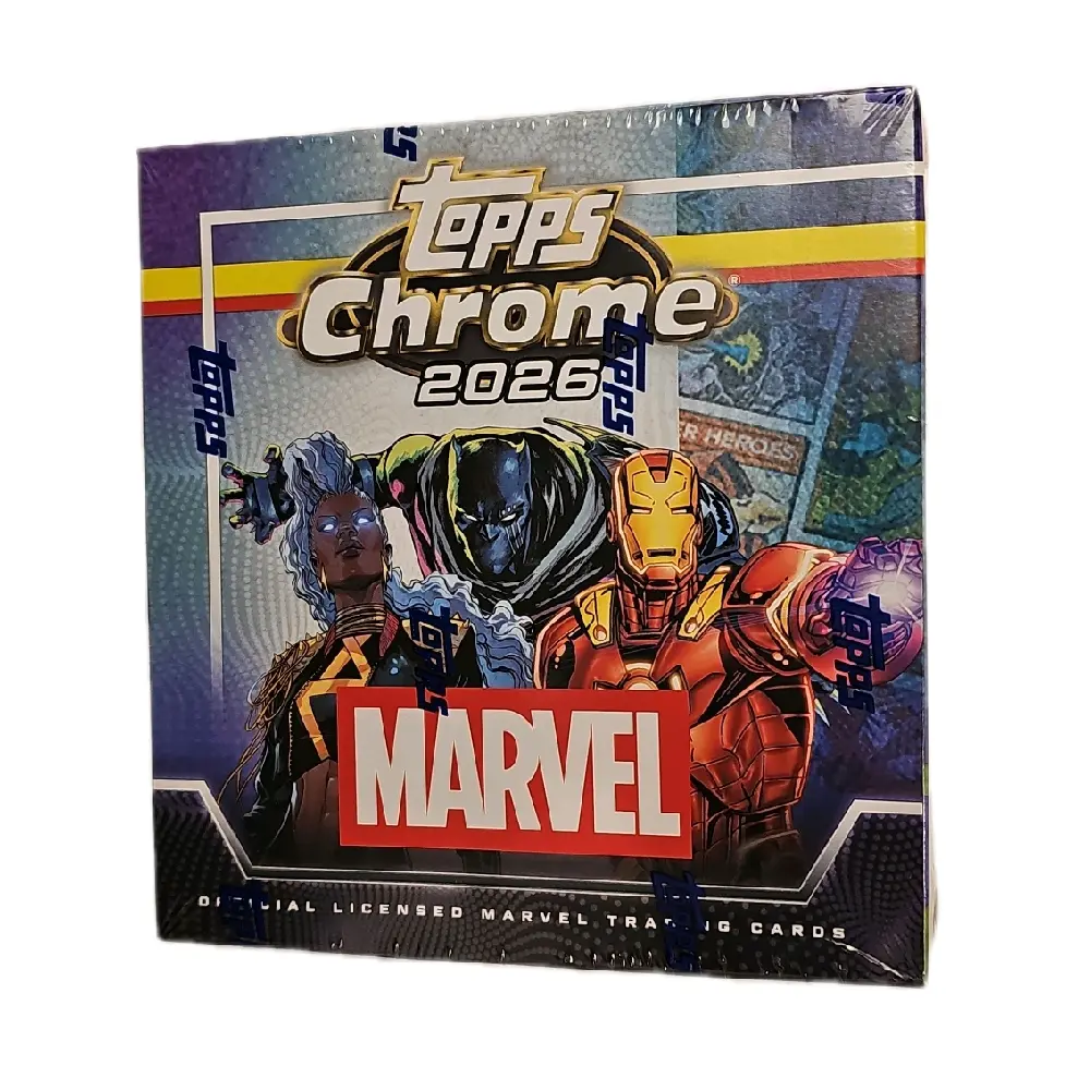2026 Topps Chrome Marvel Meg Box - 56 Total Cards