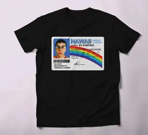 Driver Licence of McLovin from Superbad T-Shirt, Funny Comedy Movie Fan Shirt, Unisex Vintage Graphic Tee, Humorous Tshirt