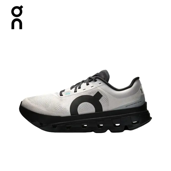 On Cloudflow 5 Running Shoes Unisex Glacier Black Lightweight Breathable Sneakers