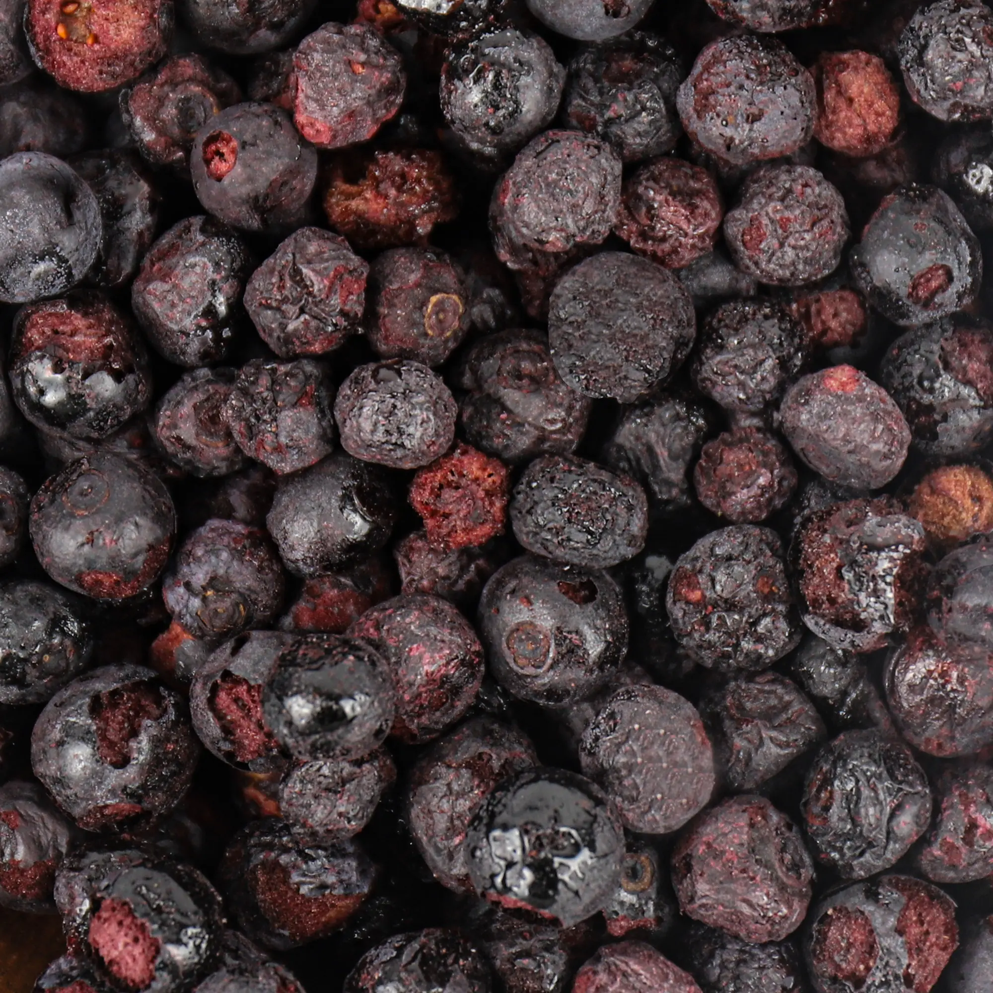 SNAFRE Crunchy Freeze Dried Whole Blueberries, 6 oz (170g) - Natural Real Berry Snack, No Sugar Added, Non-GMO, Dry, Room Temp Friendly for Yogurt & Oatmeal