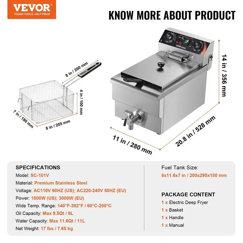 Single Tank & Oil Filtration & Timer
