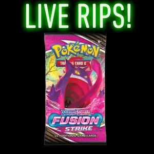 LIVE OPENING - Fusion Strike Booster Pack (Pokémon TCG)